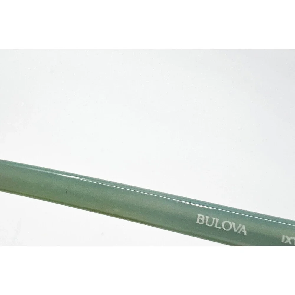 Bulova Eyeglass Frames Womens Havana Mint Tortoise Oval Full Rim 53-16-140 53mm